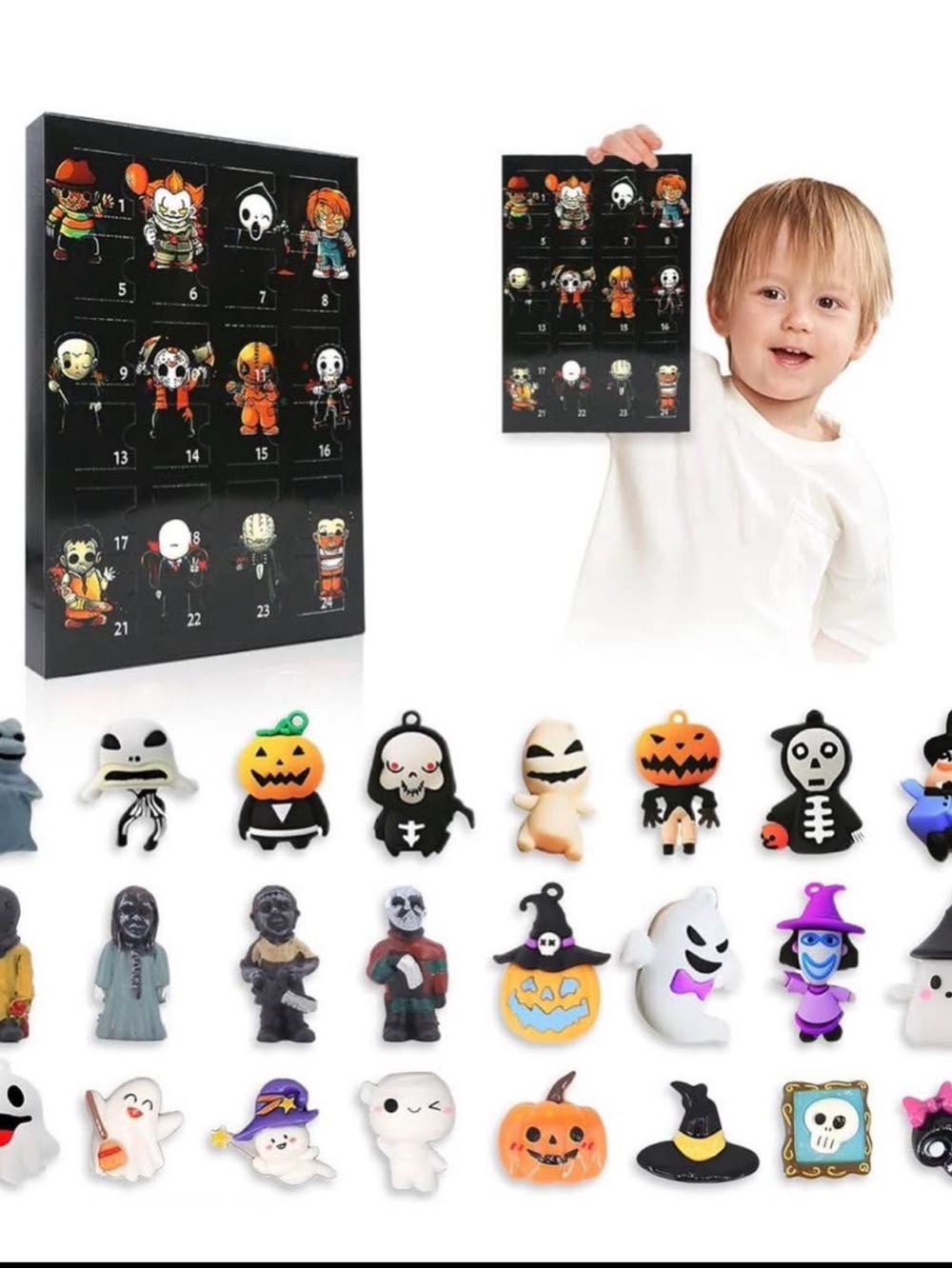 Halloween Advent horror scary calendar brand new Chucky Myers ghost face Sam new